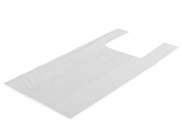 Bärkasse hängsel LD 15L 33my vit 500/fp